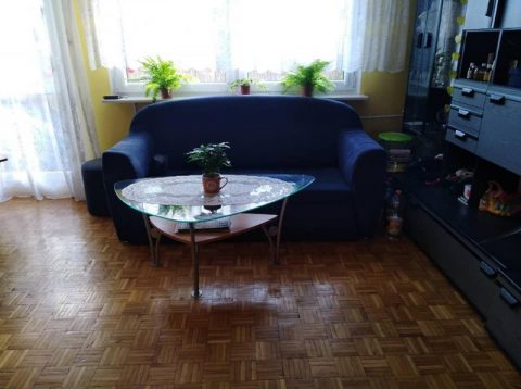 Велика кімната з балконом у Вроцлаві