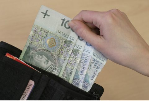 Рекордне зменшення українських грошей у Польщі