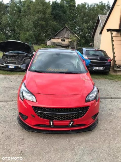 Opel Corsa OPC 2015, 1.4 Turbo, książka, uszkodzony.