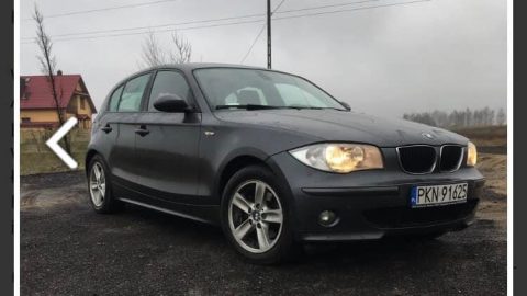 BMW e87 2.0 150km benz. +gaz . Konin