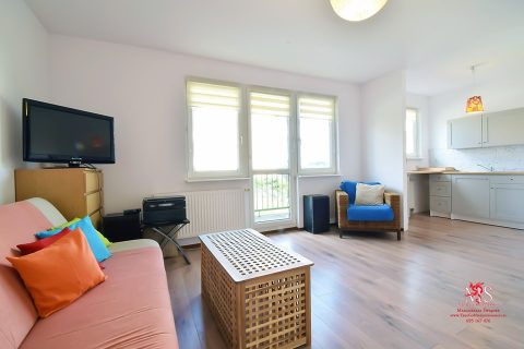 Do wynajęcia kawalerka 37,10 m2, I piętro, balkon Gdańsk Karczemki 1500 zł