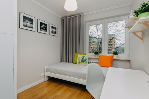 NOWY śliczny pokój na wynajem o PODWYŻSZONYM standardzie! METRO WILANOWSKA