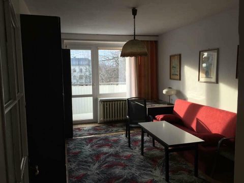 Квартира большая, двухкомнатная.Вроцлав