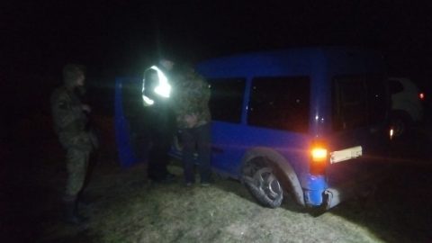 Спроба прориву кордону: затримано 38-річного українця, що бусом зніс ворота пункту пропуску