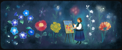 Google присвятив Doodle відомої української художниці Катерини Білокур