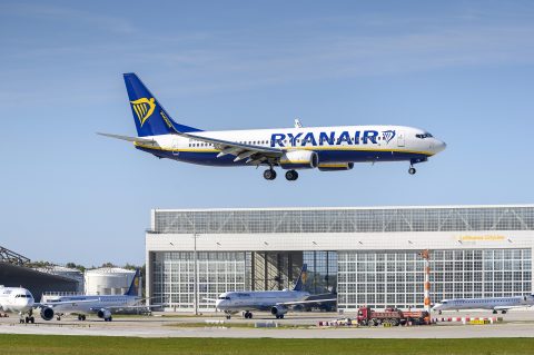 Ryanair планує “агресивне розширення” на авіаринку України: до Пщльщі з 12 аеропортів України