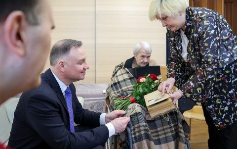 Анджей Дуда надав польське громадянство 105-річній польці з Одеси