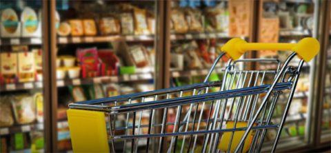 Працівник у супермаркет