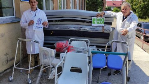 Лікарня на Львівщині отримала гуманітарну допомогу від Польщі