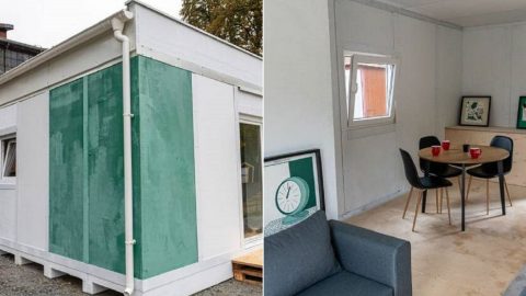 У Польщі презентували прототип модульного будинку для українських біженців
