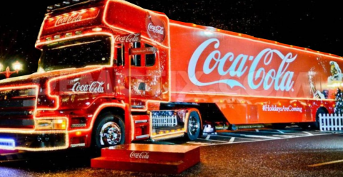 Різдвяна вантажівка Coca-Cola вирушає у казковий тур по містах Польщі