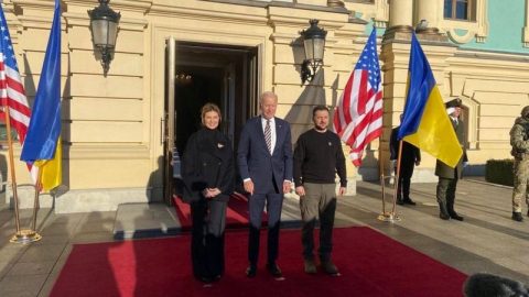 Неочікуваний сюрприз. Президент США Байден приїхав до Києва