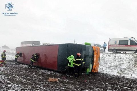 Аварія автобуса Варшава – Одеса. Що відомо?