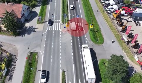 В Польщі розпочалась поліцейська операція: дрони проти водіїв